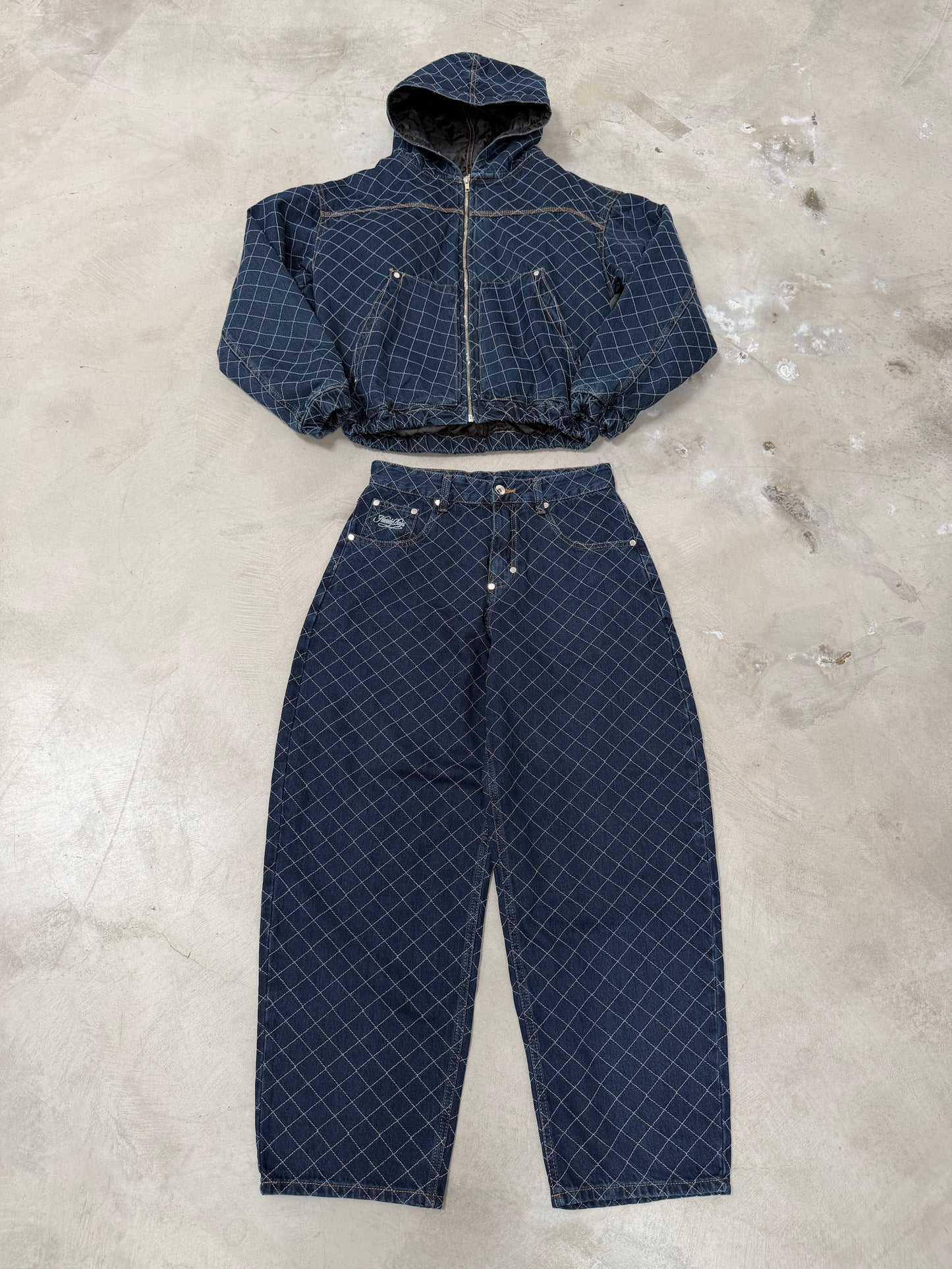 HDB Diamond Indigo Set