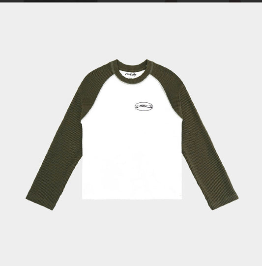 HDB Waffle Raglan Long Sleeve