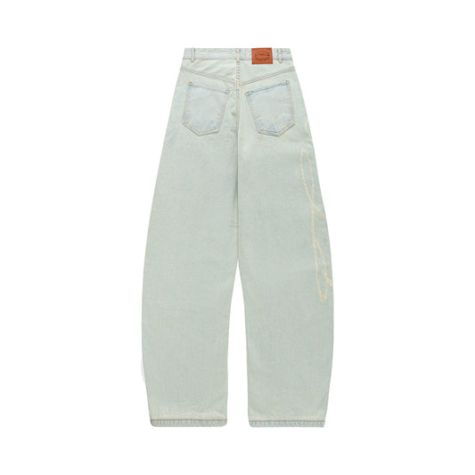 Laser Washed Jeans