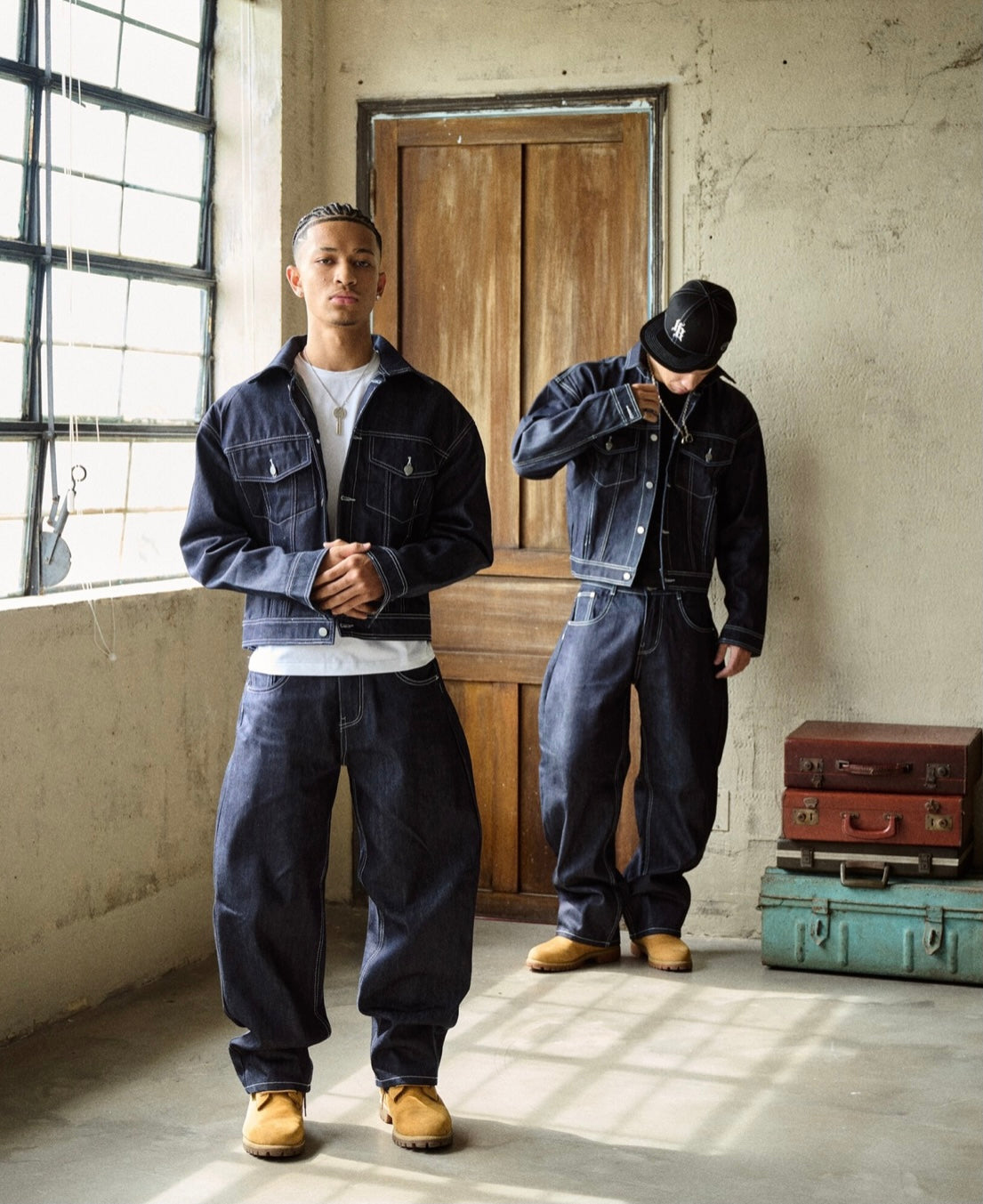 HDB BAGGY RAW-DENIM