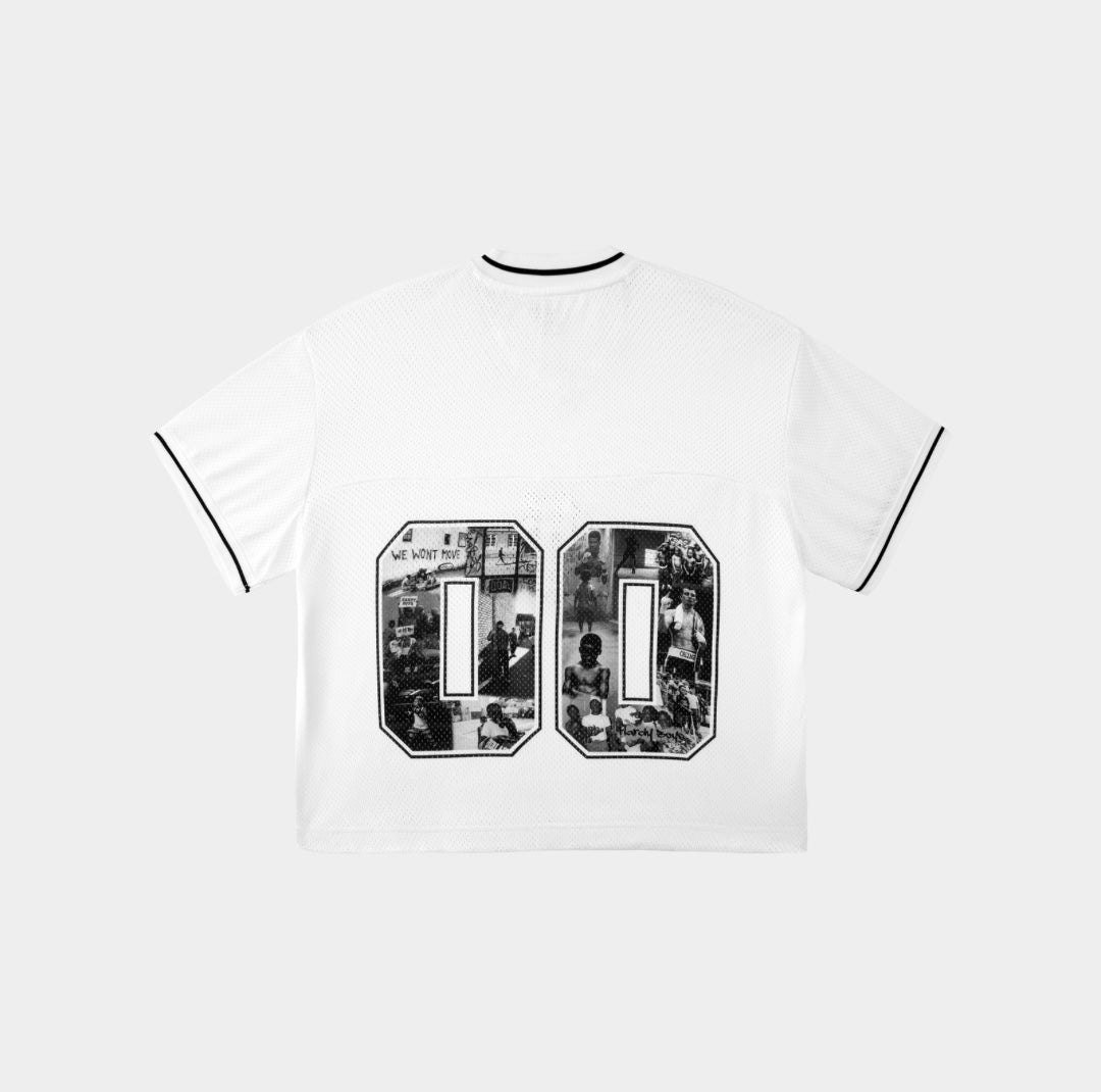 HB LOGO JERSEY SHIRT | WHITE
