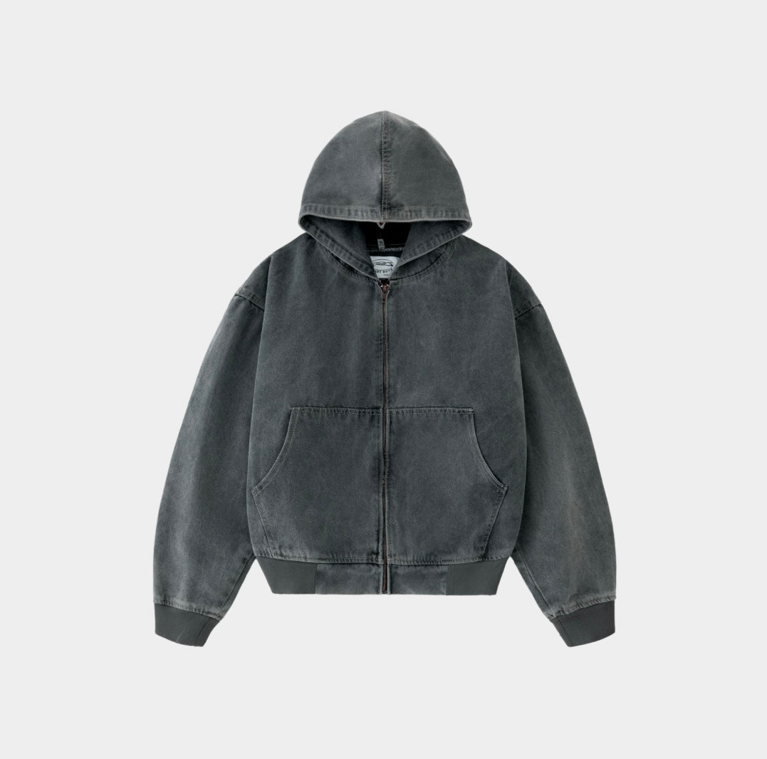 HB FULLZIP HOODIE DENIM