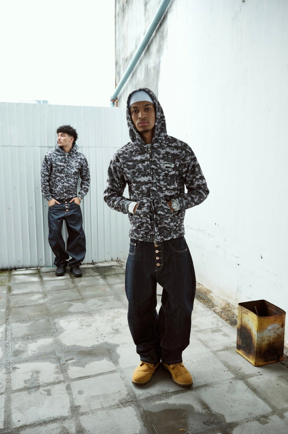 HB FULLZIP HOODIE CAMO