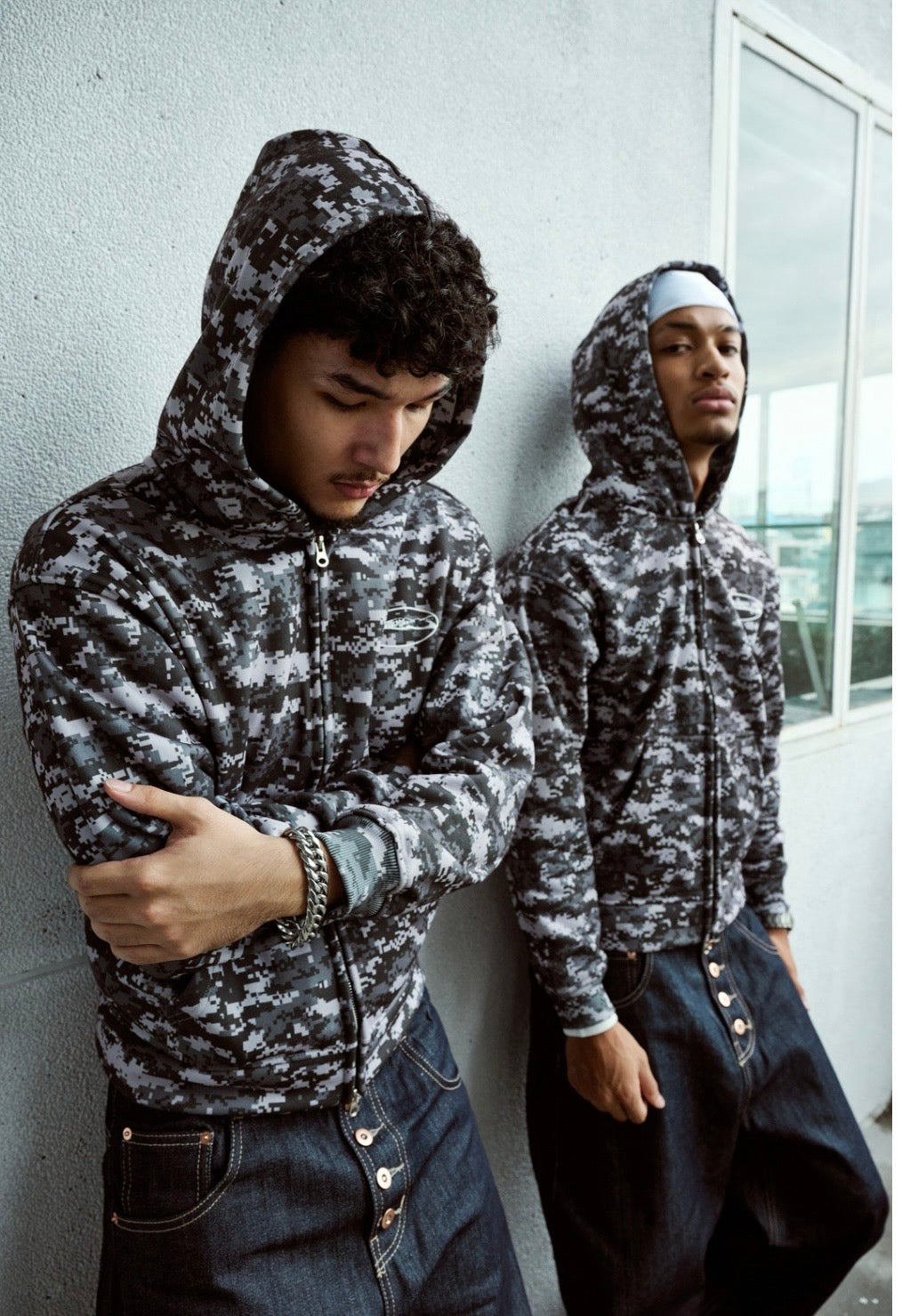 HB FULLZIP HOODIE CAMO