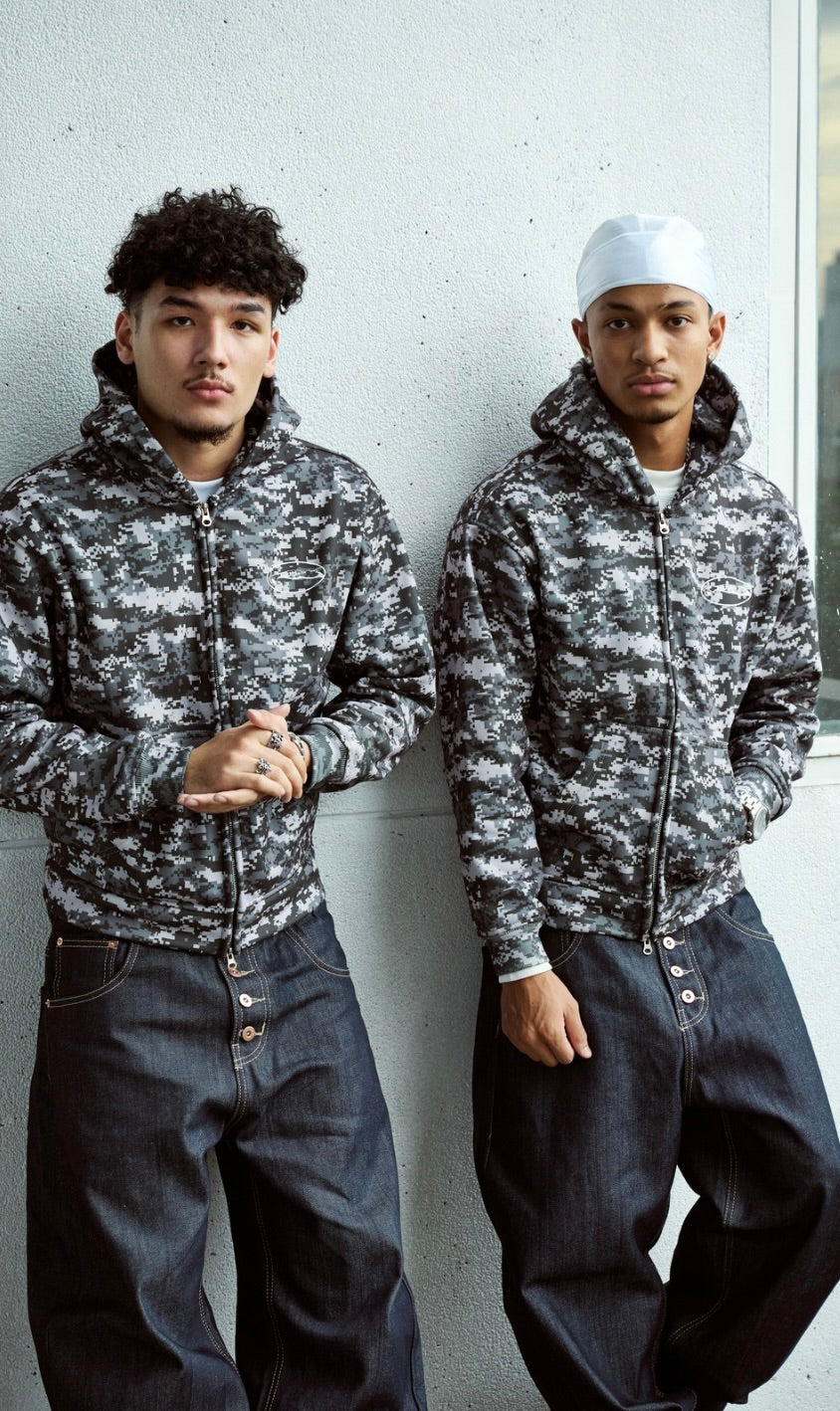 HB FULLZIP HOODIE CAMO