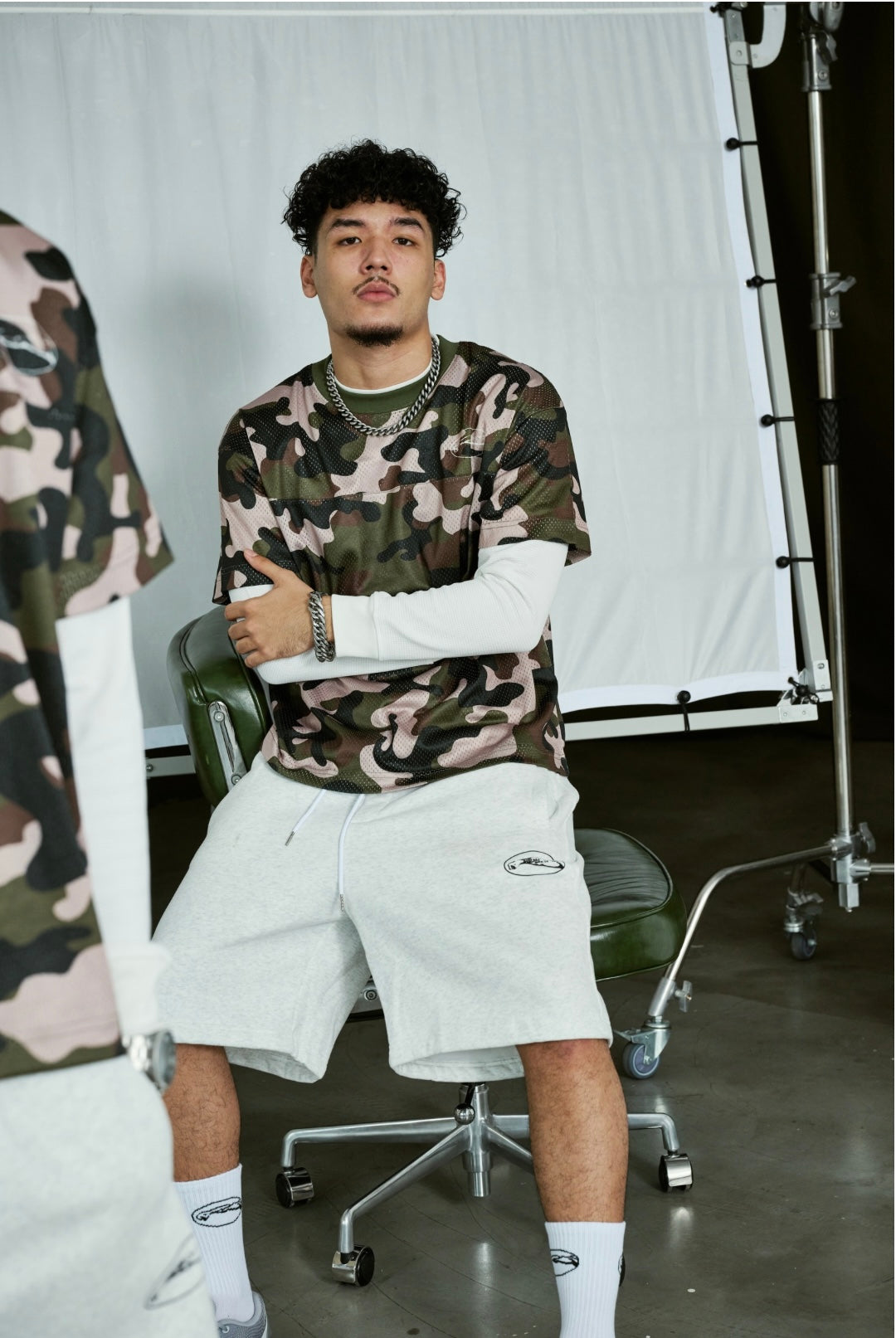 HB LOGO JERSEY SHIRT | CAMO