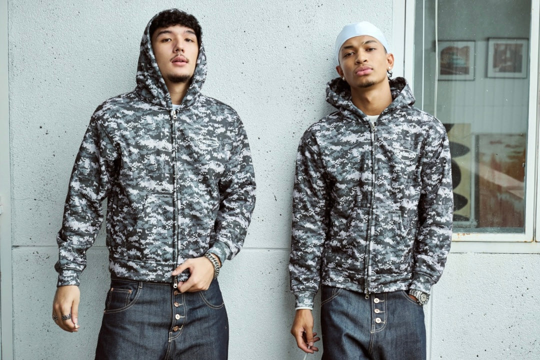 HB FULLZIP HOODIE CAMO