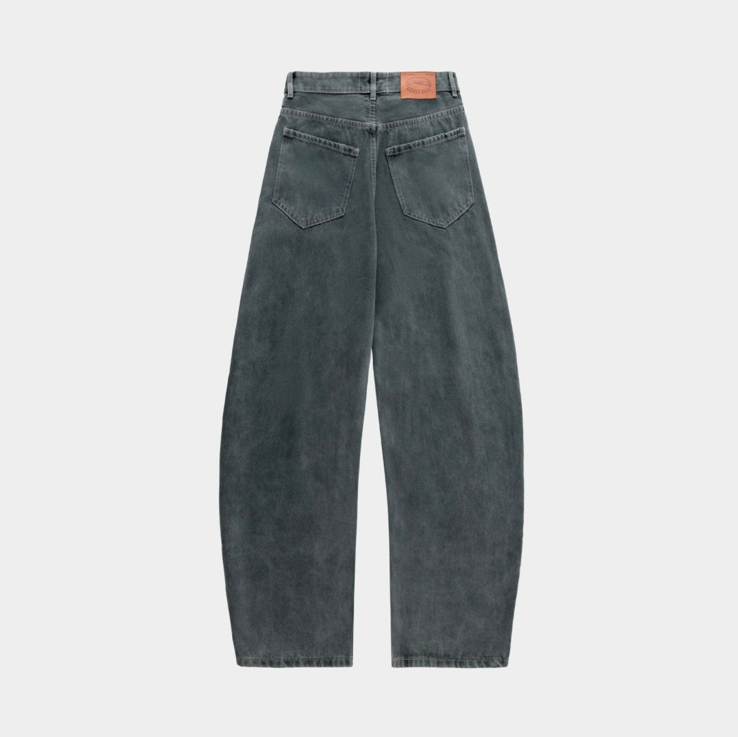 HB DOUBLE KNEE JEAN | GREY