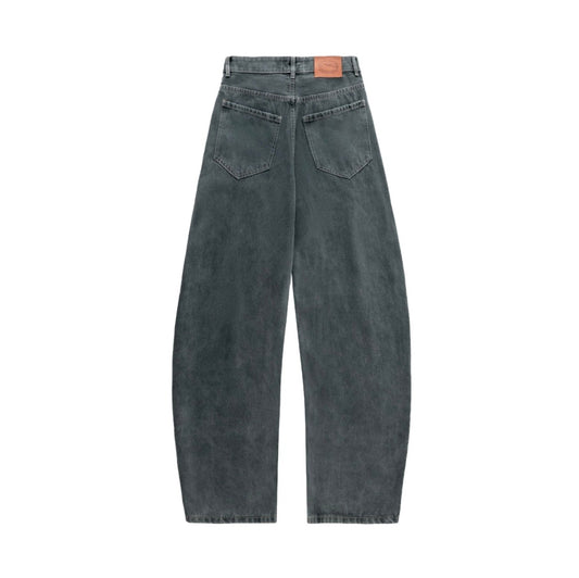 HB DOUBLE KNEE JEAN | GREY