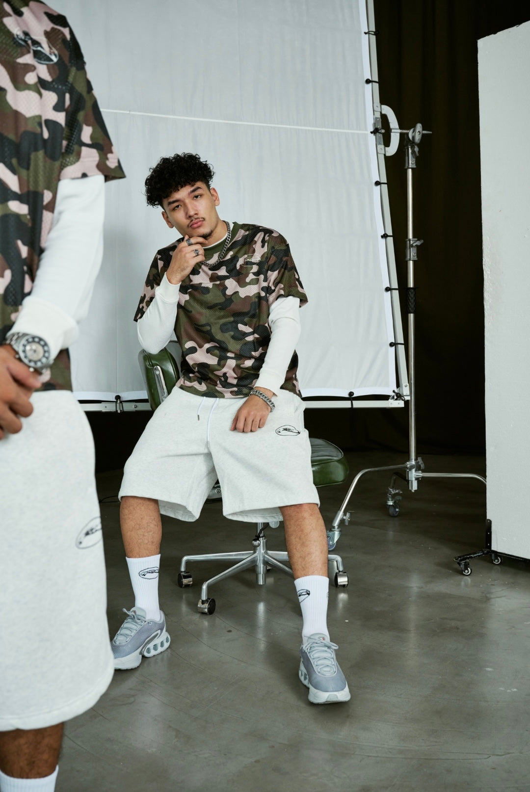 HB LOGO JERSEY SHIRT | CAMO