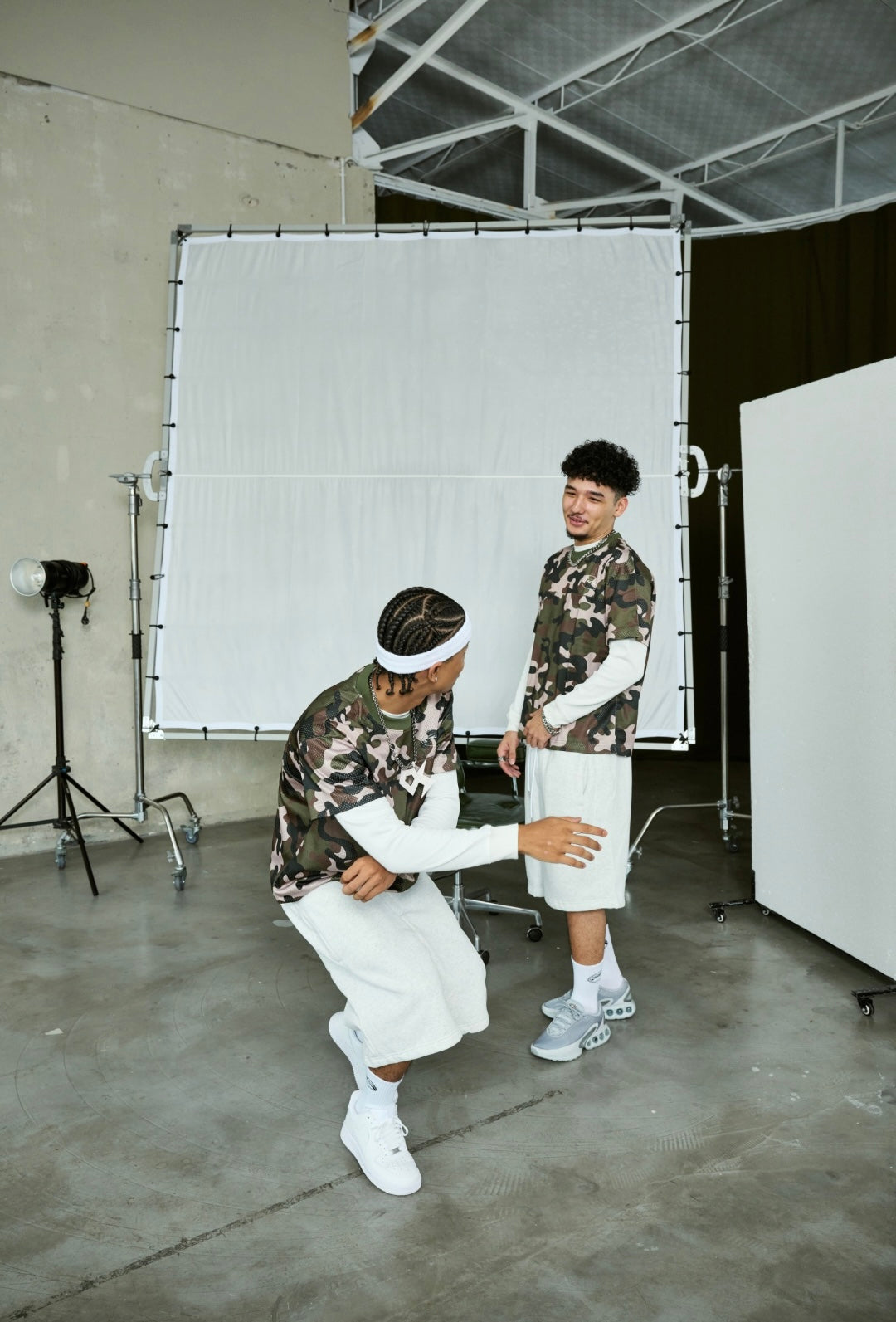 HB LOGO JERSEY SHIRT | CAMO