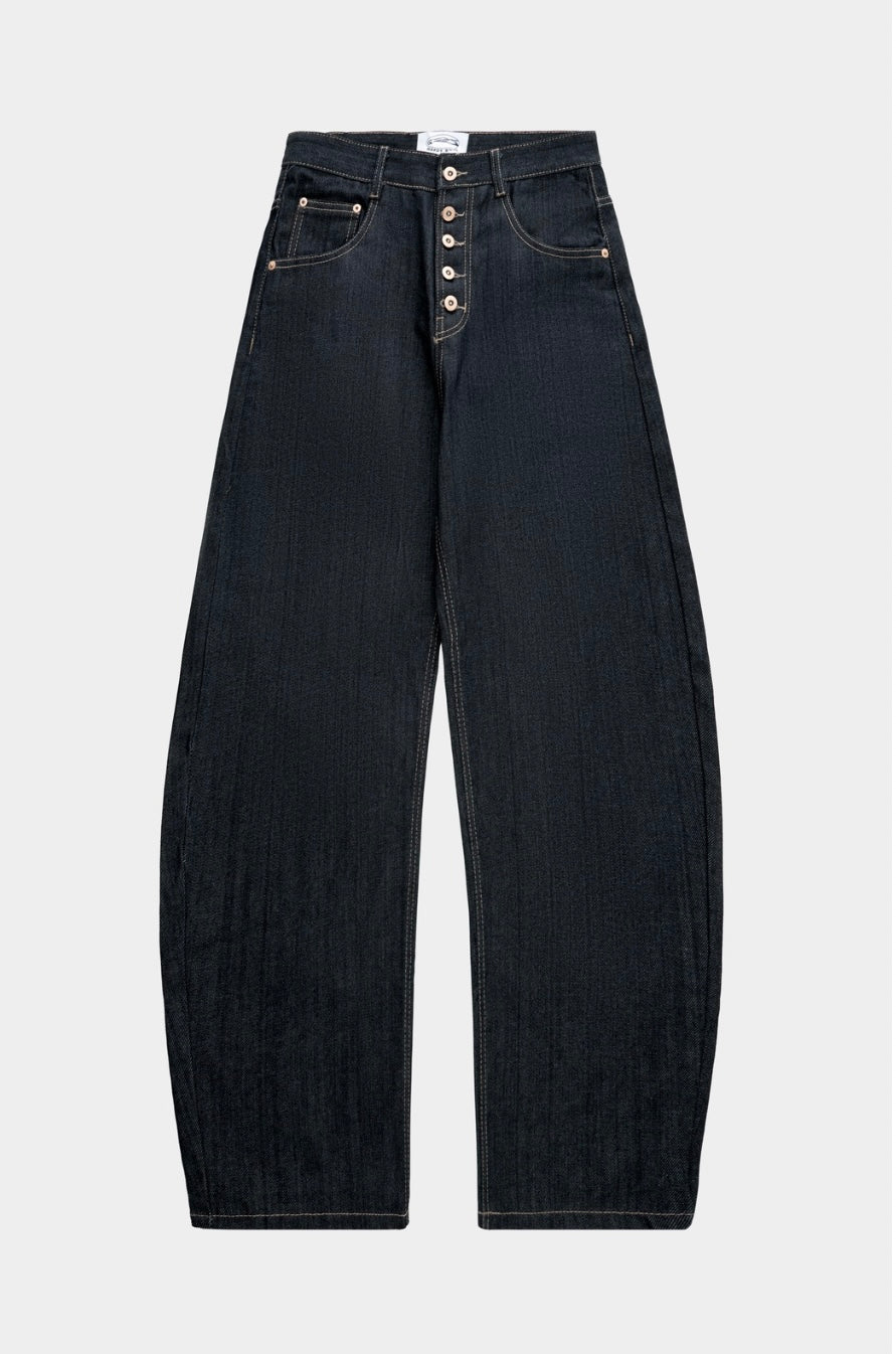 HB RAW-DENIM PANTS