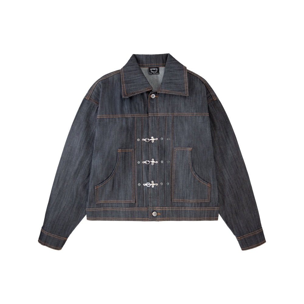 Raw Denim Jacket – Clasp Series