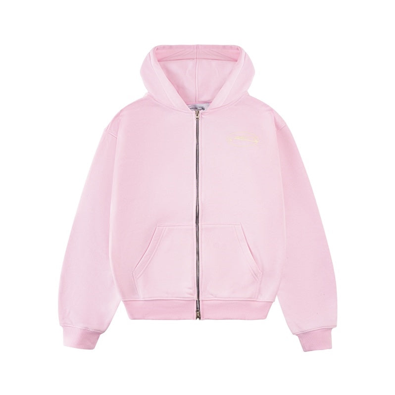 HDB Pink Zip Hoodie