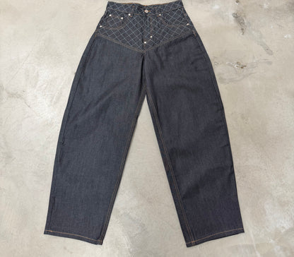 HDB Gridline Raw Denim Set