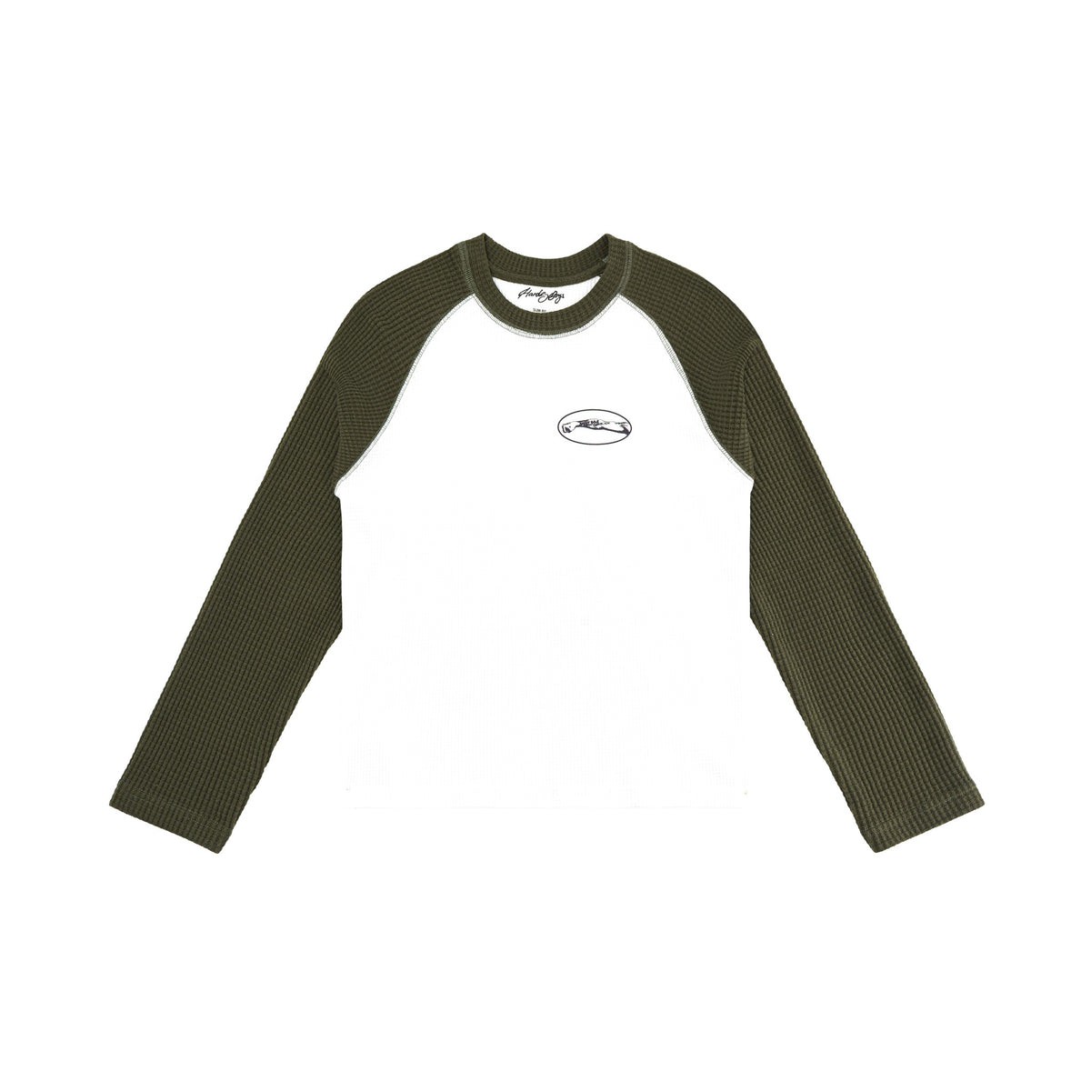 HDB Waffle Raglan Long Sleeve