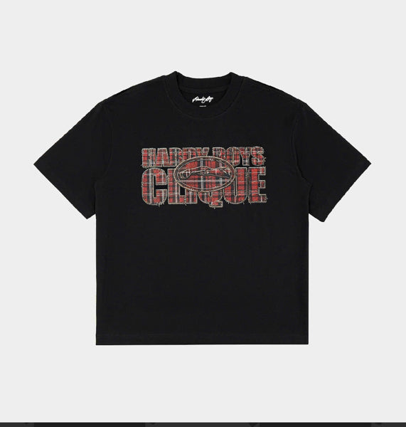 Hardyboys Plaid Clique Tee
