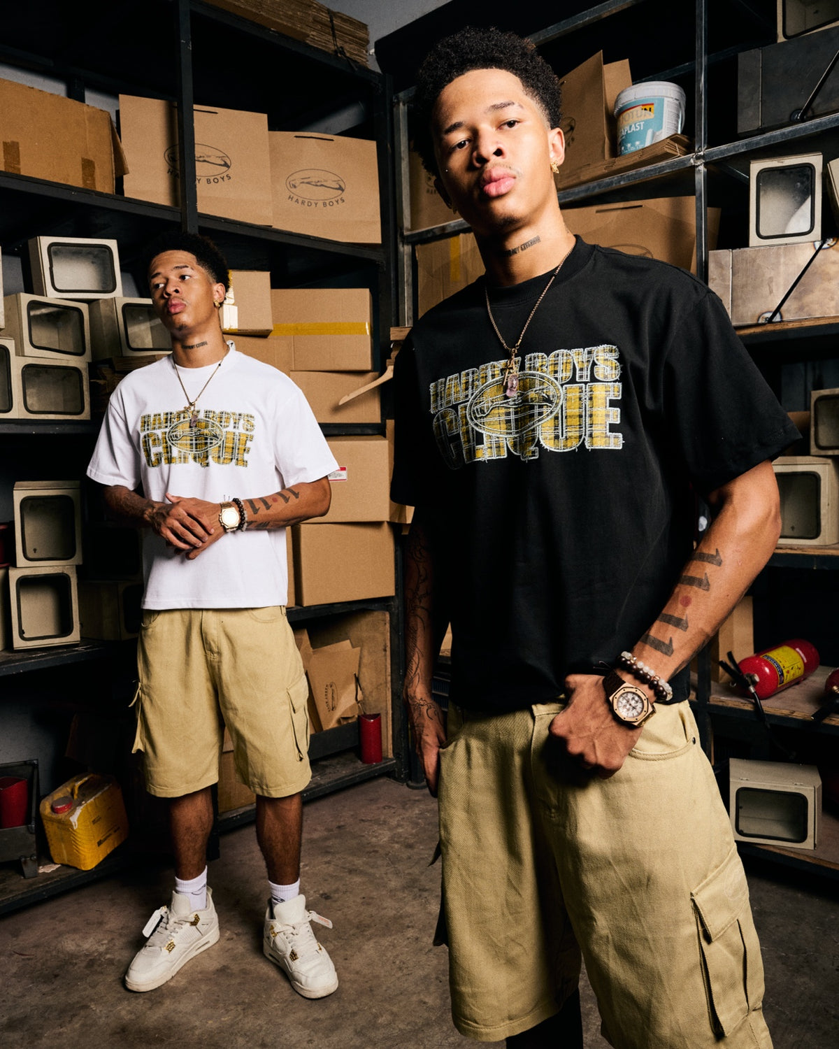 Hardyboys Plaid Clique Tee