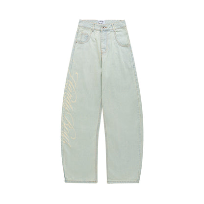 Laser Washed Jeans