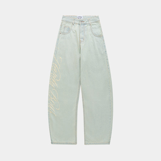 Laser Washed Jeans