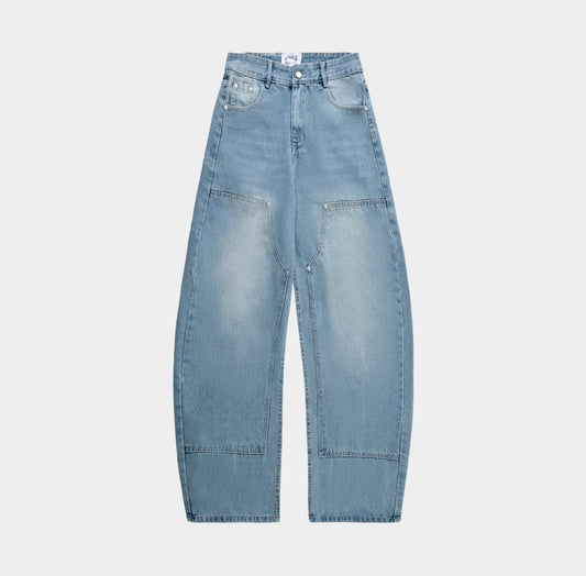 HB DOUBLE KNEE JEAN | BLUE