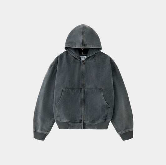 HB FULLZIP HOODIE DENIM