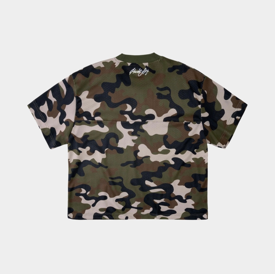 HB LOGO JERSEY SHIRT | CAMO