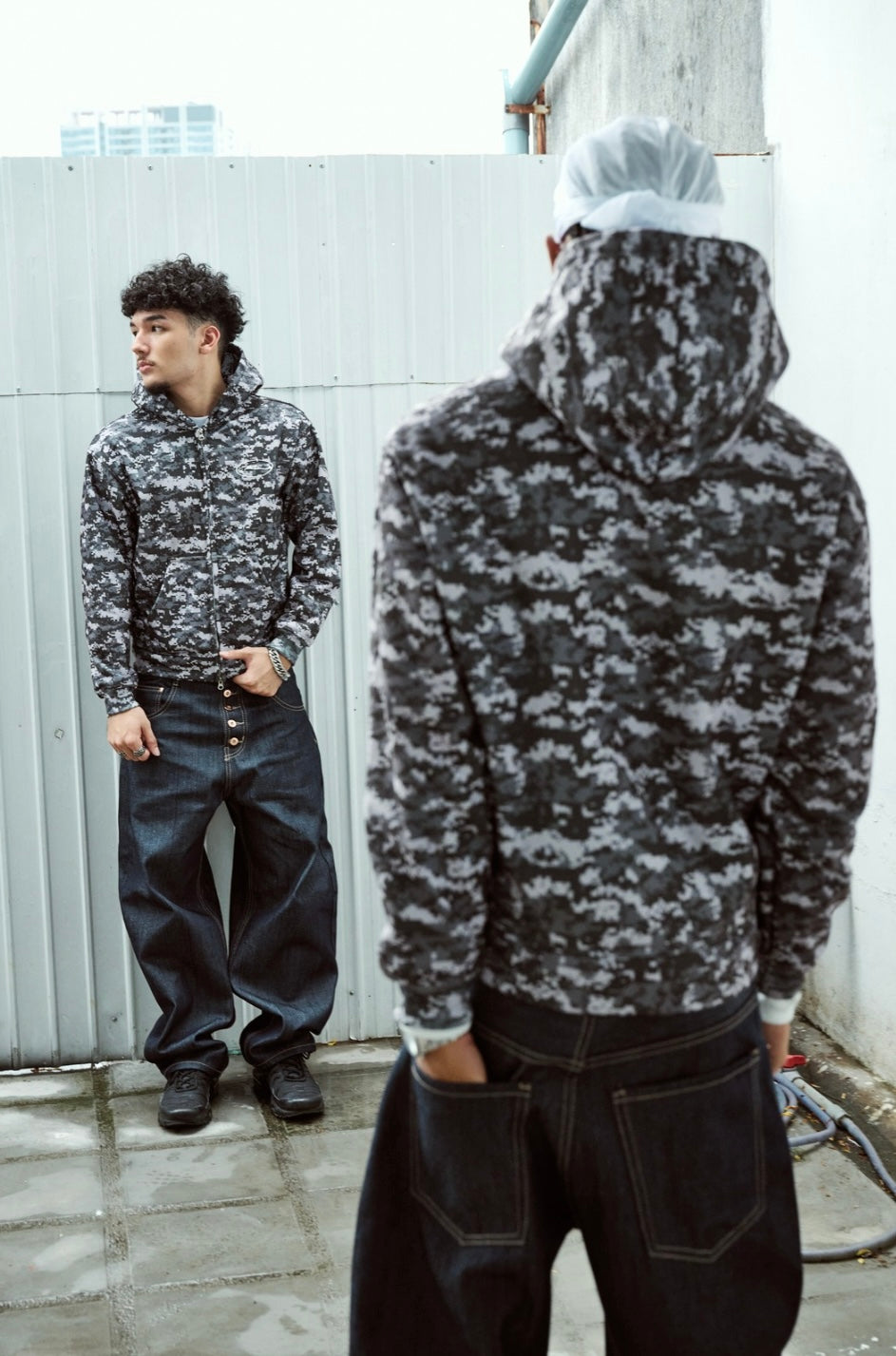 HB FULLZIP HOODIE CAMO