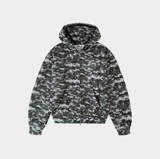 HB FULLZIP HOODIE CAMO