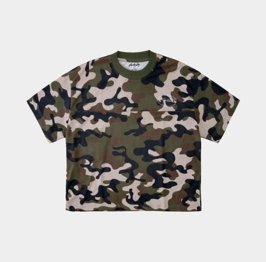 HB LOGO JERSEY SHIRT | CAMO