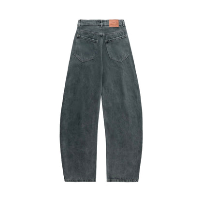 HB DOUBLE KNEE JEAN | GREY