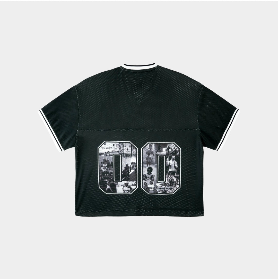 HB LOGO JERSEY SHIRT | BLACK
