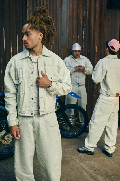Laser Washed Jeans