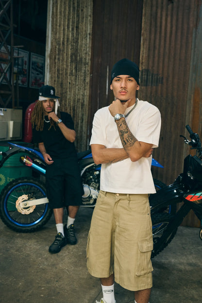 Cargo Khaki Shorts