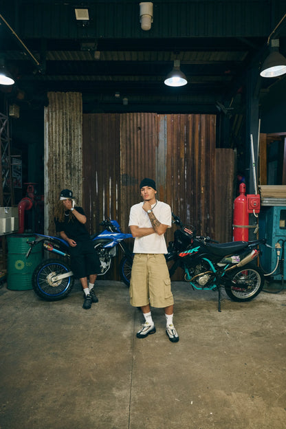 Cargo Khaki Shorts