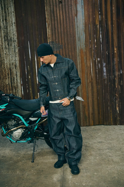Raw Denim Jacket – Clasp Series