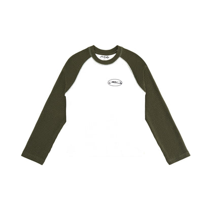 HDB Waffle Raglan Long Sleeve