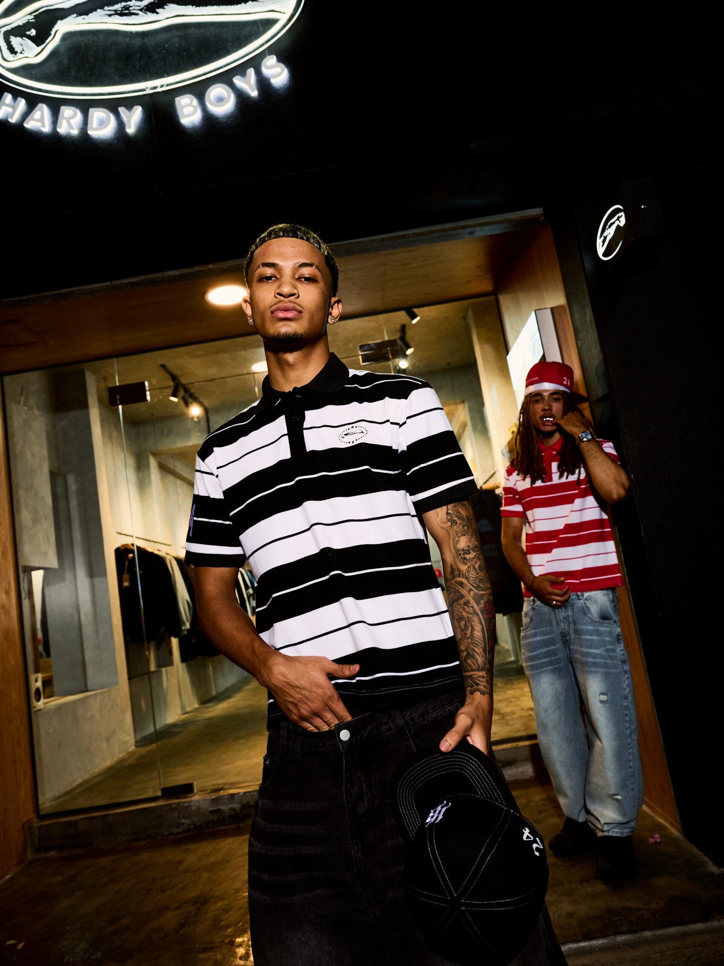 Striped Polo Shirt