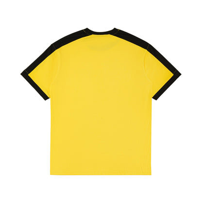 HDB Ringer Slim Fit Tee Yellow back