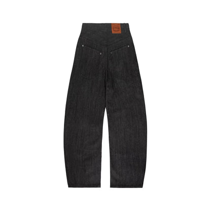 Raw Denim Jeans V2 Black Indigo